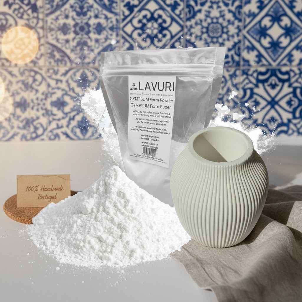 LAVURI® Stewalin Ceramic Powder, a casting compound for figures and reliefs, produces hardened objects with a smooth, porcelain-like surface that are easy to paint.