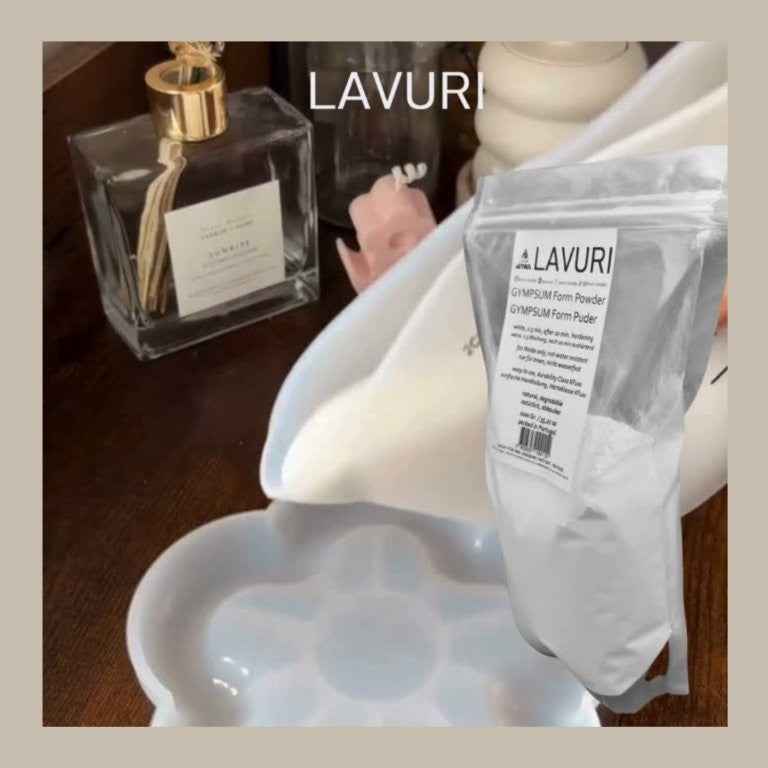 LAVURI® Stewalin Ceramic Powder, a casting compound for figures and reliefs, produces hardened objects with a smooth, porcelain-like surface that are easy to paint.