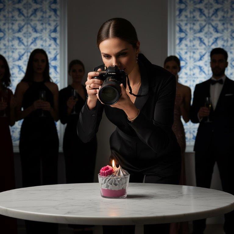 LAVURI Baie Sauvage – handgjort hallondesserthljus