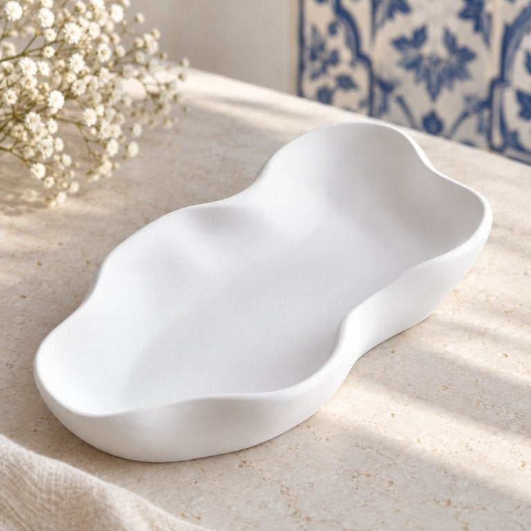 LAVURI Lago di Como – håndlavet dekorationsbakke, DIY-skål