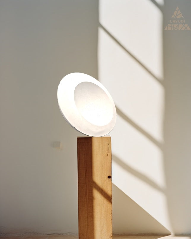 LAVURI® OffCenter Schale, unzentrische eloquente Wohnraumdekoration, Kerzen-Sandschale, Schmuckaufbewahrung Designdekoration