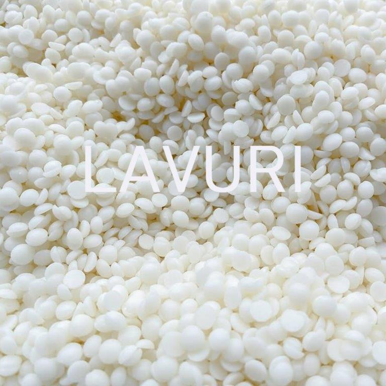 LAVURI® Soja- Kerzenwachs für eigene Kerzenherstellung, DIY, Kerze, 100% natürlich, vegan