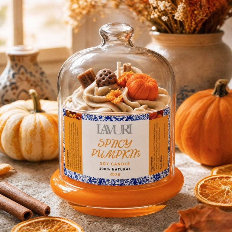 LAVURI Autumn Vibes – 13 Handmade Dessert Candles