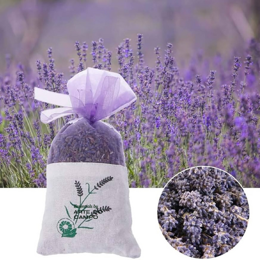 1 Lavendel Sachet, getrocknet & ausgewählt, saisonal aus der Provence oder aus dem eigenen Garten, reine & getrennte Körner, natürlich intensiver Duft