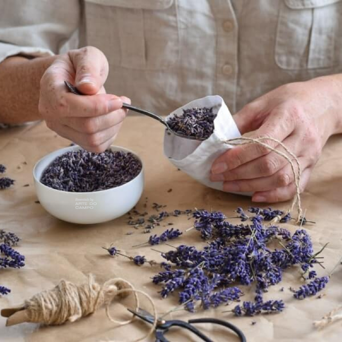 Lavendal 1 Bag, dried & selected, seasonal Provence or from own Garden, clean, & separated grains, natural intense fragance