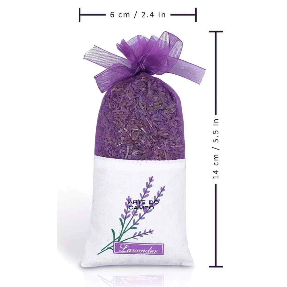 3 Lavendel Sachets, getrocknet & ausgewählt, saisonal aus der Provence oder aus dem eigenen Garten, reine & getrennte Körner, natürlich intensiver Duft