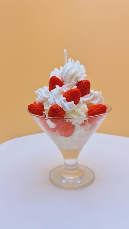Strawberry Creme Cup - Gourmet Cup Candle