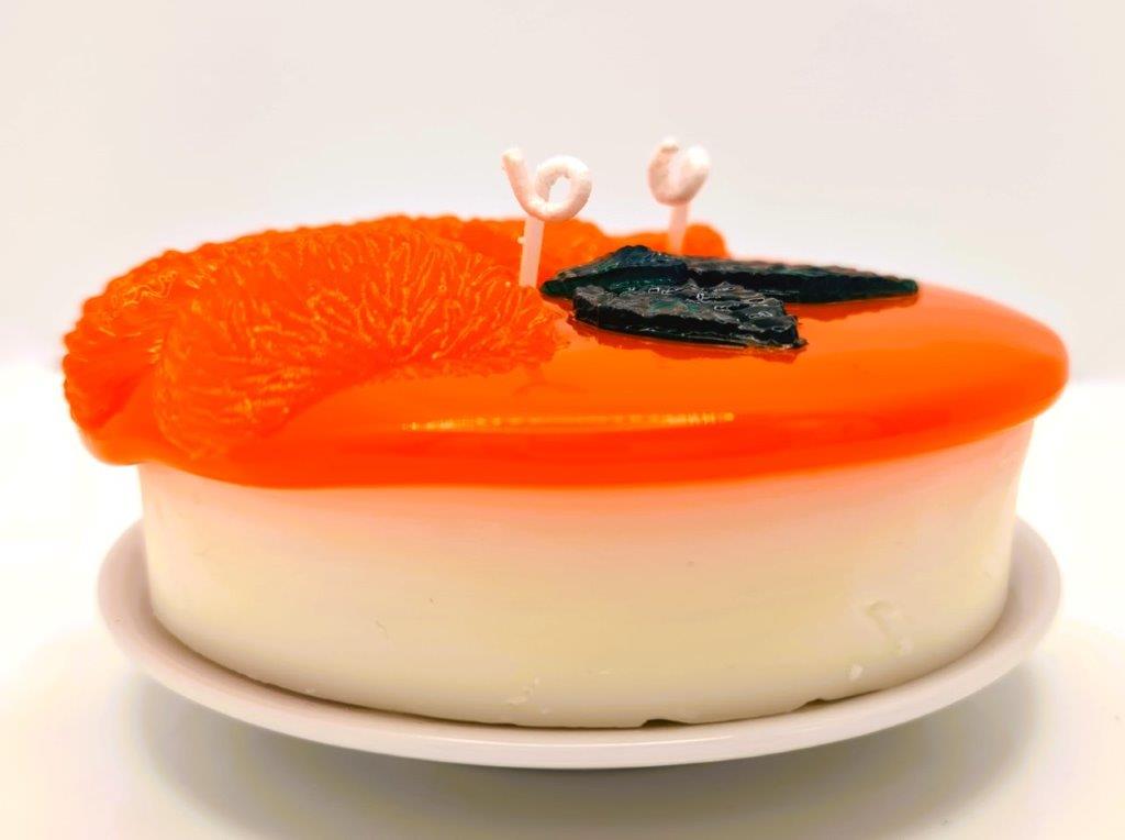 Orange Cheese Creme Pie