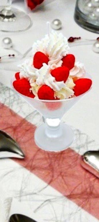 Strawberry Creme Cup - Gourmet Cup Candle