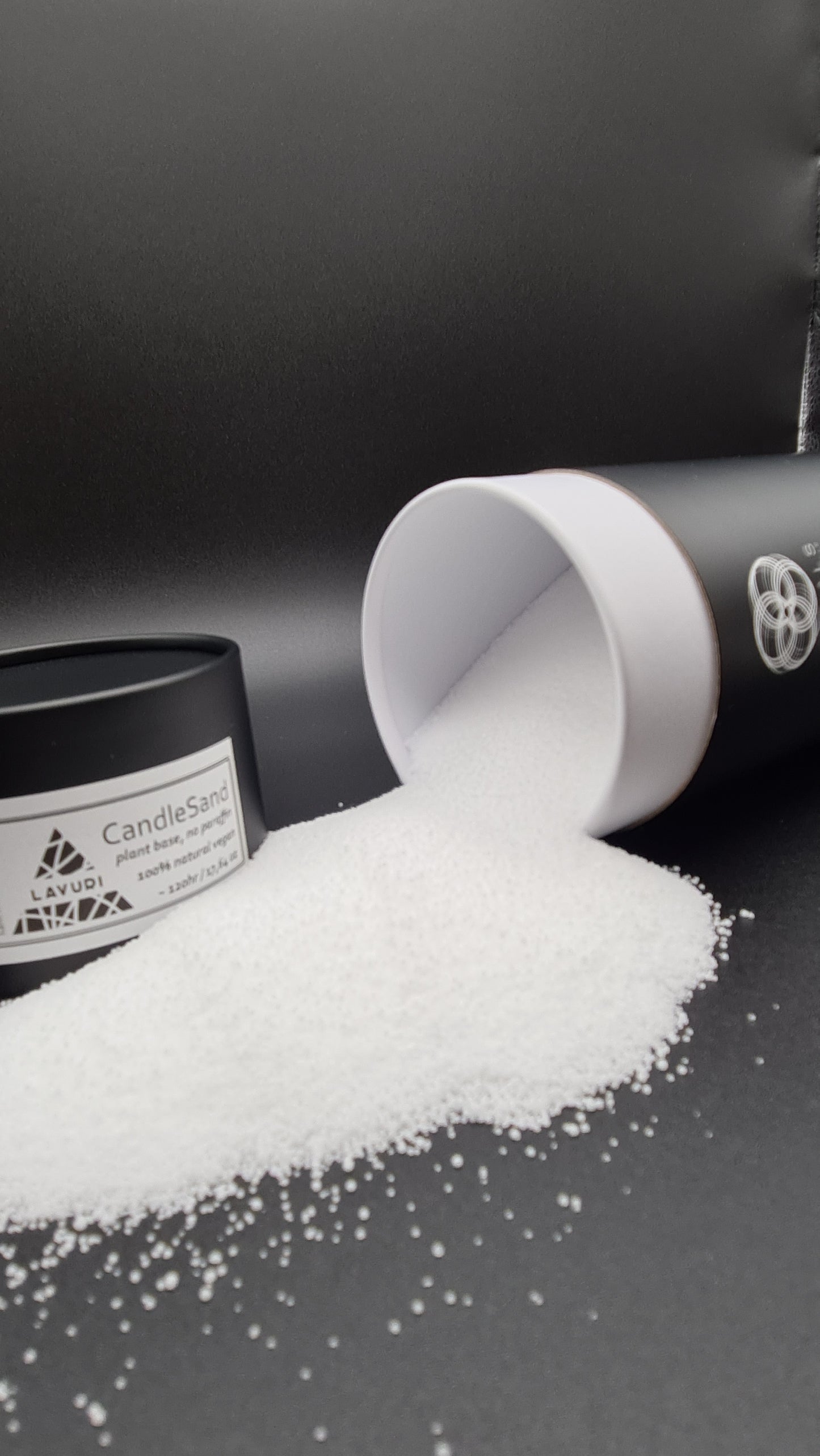 LAVURI® Kerzen- Sandgranulat 250 - 1500g für eigene pearled Wax Kerzenherstellung, DIY, Kerze