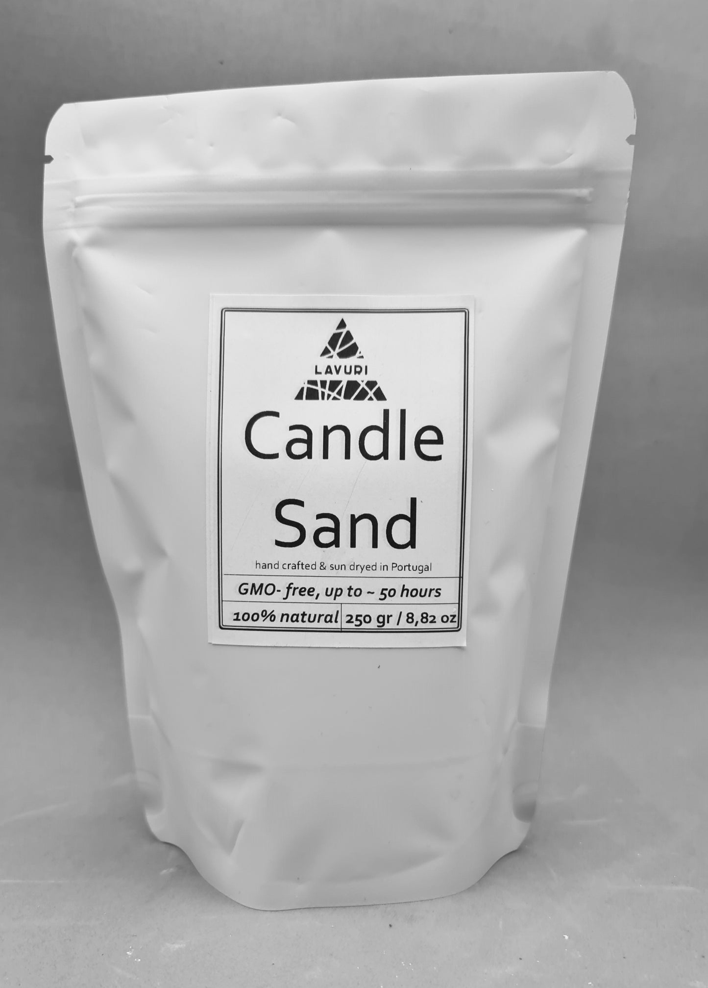 LAVURI® Kerzen- Sandgranulat 250 - 1500g für eigene pearled Wax Kerzenherstellung, DIY, Kerze