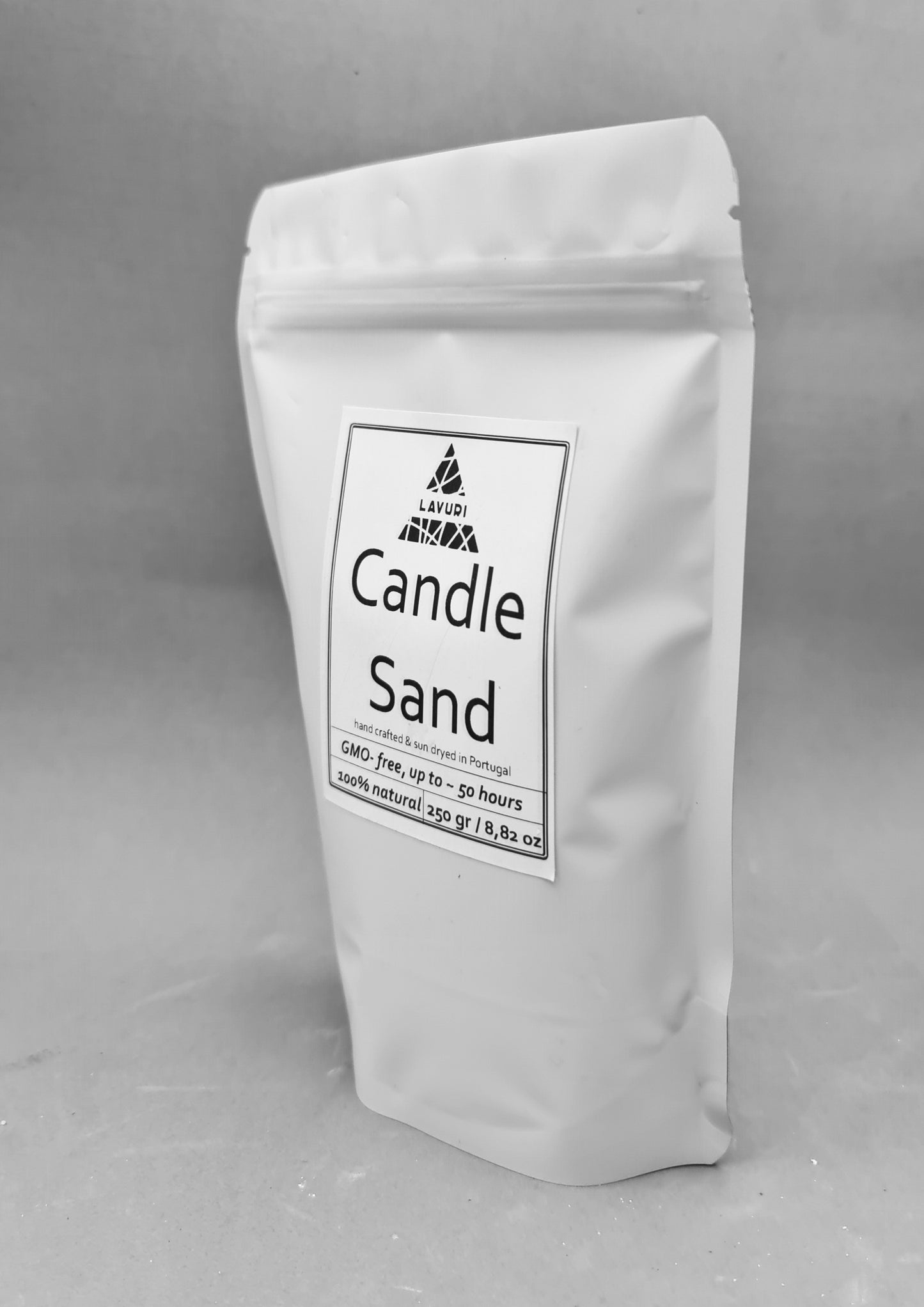 LAVURI® Kerzen- Sandgranulat 250 - 1500g für eigene pearled Wax Kerzenherstellung, DIY, Kerze