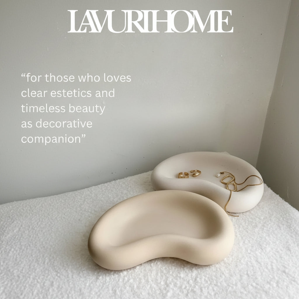 LUNA 50 handmade ceramic deep plate, white, sealed, 20cm