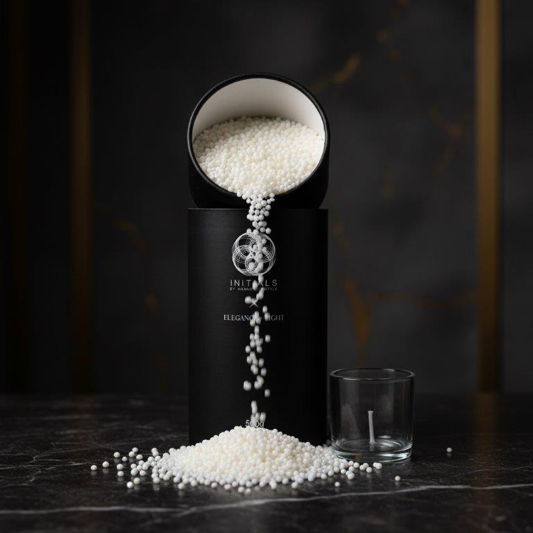 LAVURI Candle Sand Dust pearled wax plant vegan bio DIY Kerzen making 
