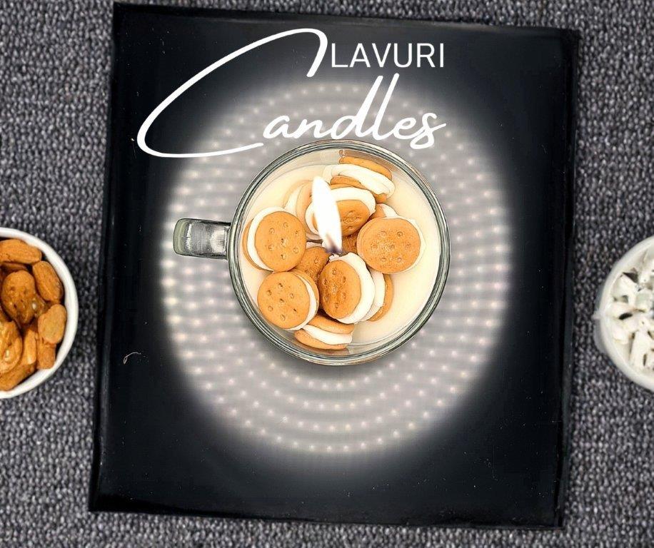 LAVURI Duftkerze soy wax soja wachs handmade bio vegan nature gourmet dessert candle