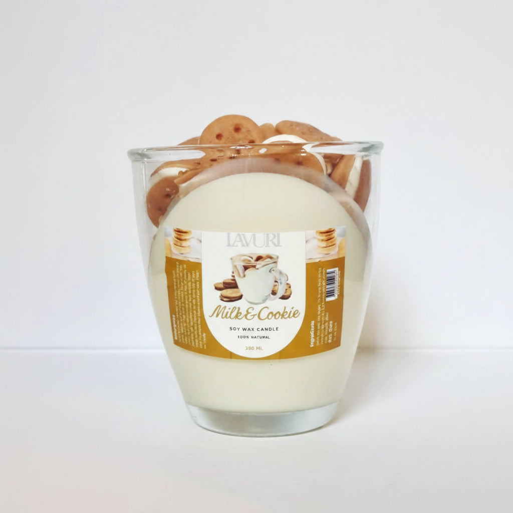 LAVURI Duftkerze soy wax soja wachs handmade bio vegan nature gourmet dessert candle