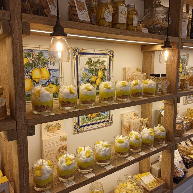 LAVURI Lemon Curd CUP soy wax vegan bio Lemon Zitrone Duftkerze handmade Algarve Candles Amalfi Coast