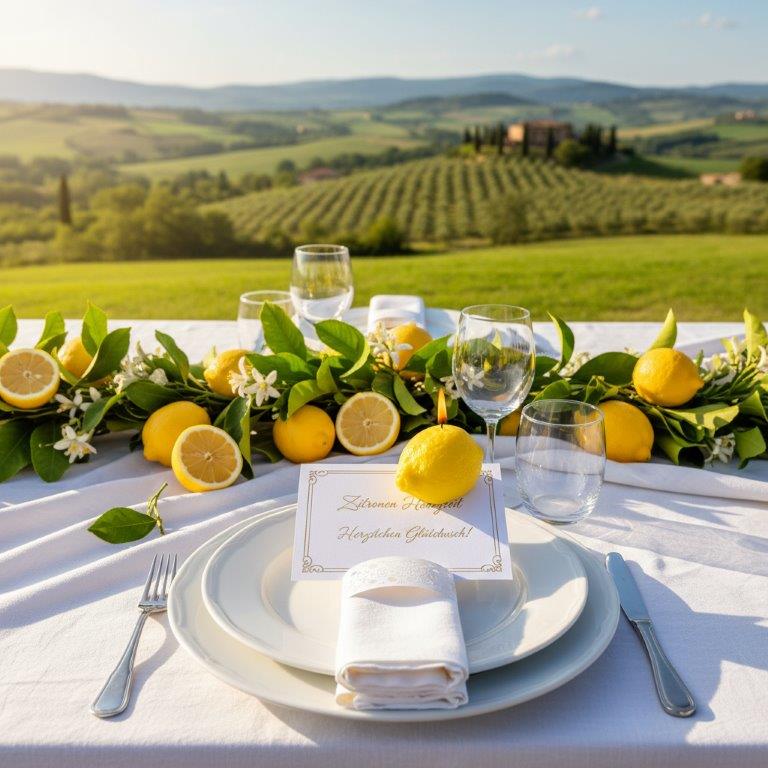 LAVURI Lemon Fruit Candle Soy Wax vegan bio handmade Wedding Duftkerze Geschenk