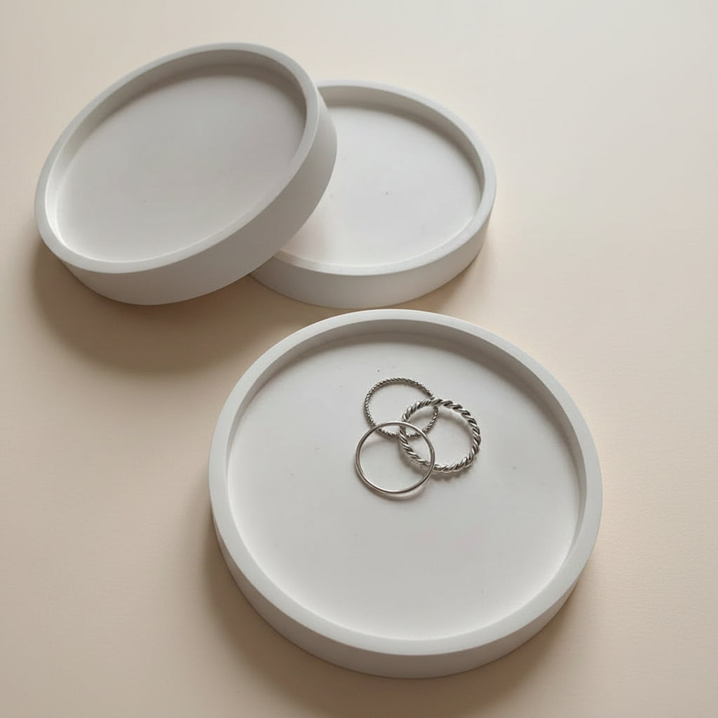 ROMA Ciotola + coperchio – 10cm con coperchio 10,5 cm x 1cm, perfetta come ciotola decorativa per utensili secchi