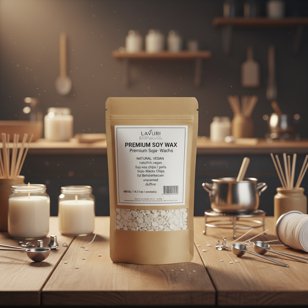 LAVURI premium Soy wax bio vegan DIY Kerzen Soja Wachs Chips Algarve Candle Portugal Germany