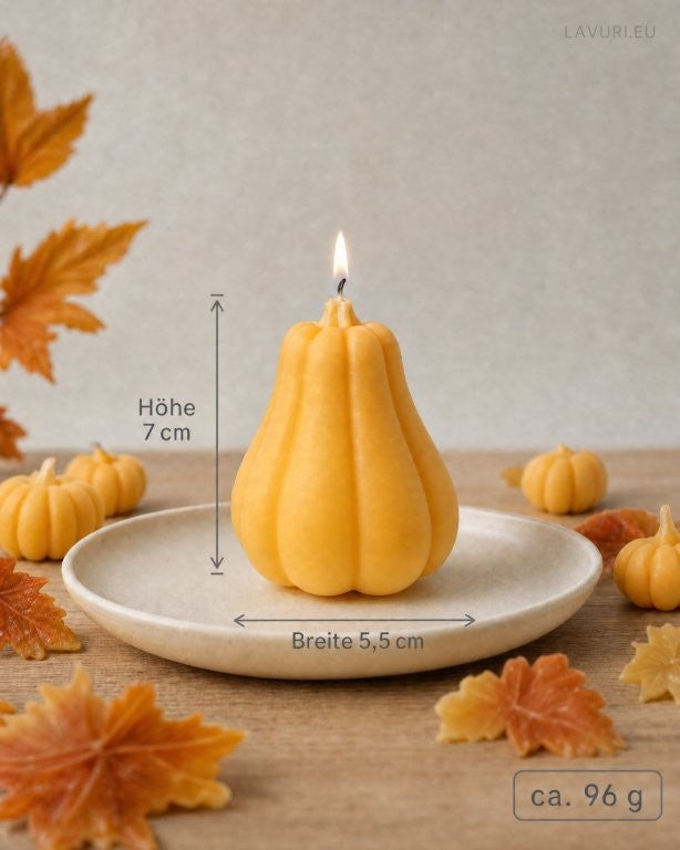 LAVURI Spicy Pumpkin Fruit Candle Soy Wax vegan bio handmade Gift Bundle Duftkerze Geschenk Helloween Autumn - LAVURI® Home DECOR & Gourmet Candles