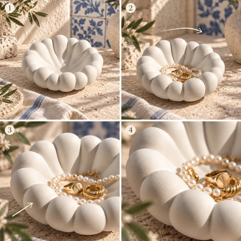 LAVURI deine eigene Bubble-Schale – handgemachte Deko-Schale zum Selbermachen