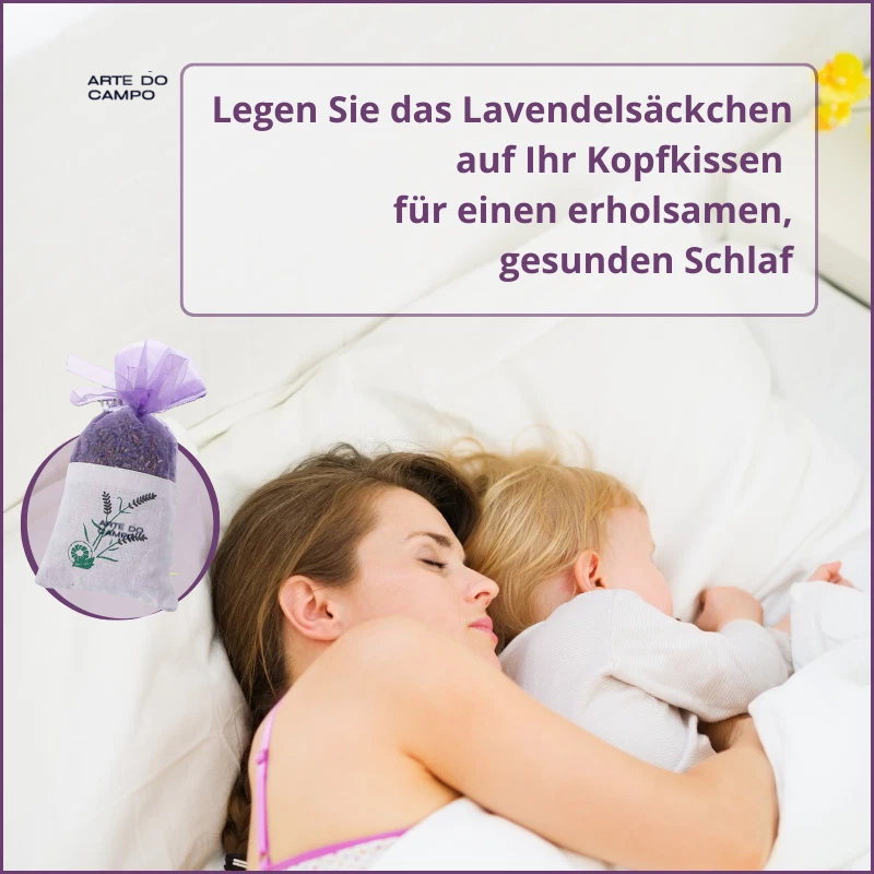 3 Lavendel Sachets, getrocknet & ausgewählt, saisonal aus der Provence oder aus dem eigenen Garten, reine & getrennte Körner, natürlich intensiver Duft