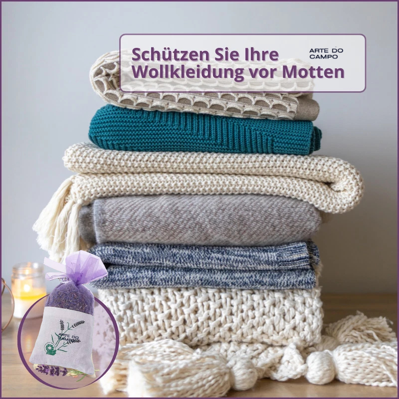 3 Lavendel Sachets, getrocknet & ausgewählt, saisonal aus der Provence oder aus dem eigenen Garten, reine & getrennte Körner, natürlich intensiver Duft