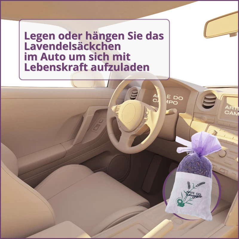 3 Lavendel Sachets, getrocknet & ausgewählt, saisonal aus der Provence oder aus dem eigenen Garten, reine & getrennte Körner, natürlich intensiver Duft