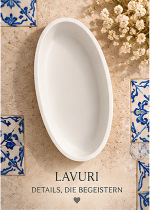 LAVURI La Gondola – handgefertigte Deko-Schale als DIY-Schale