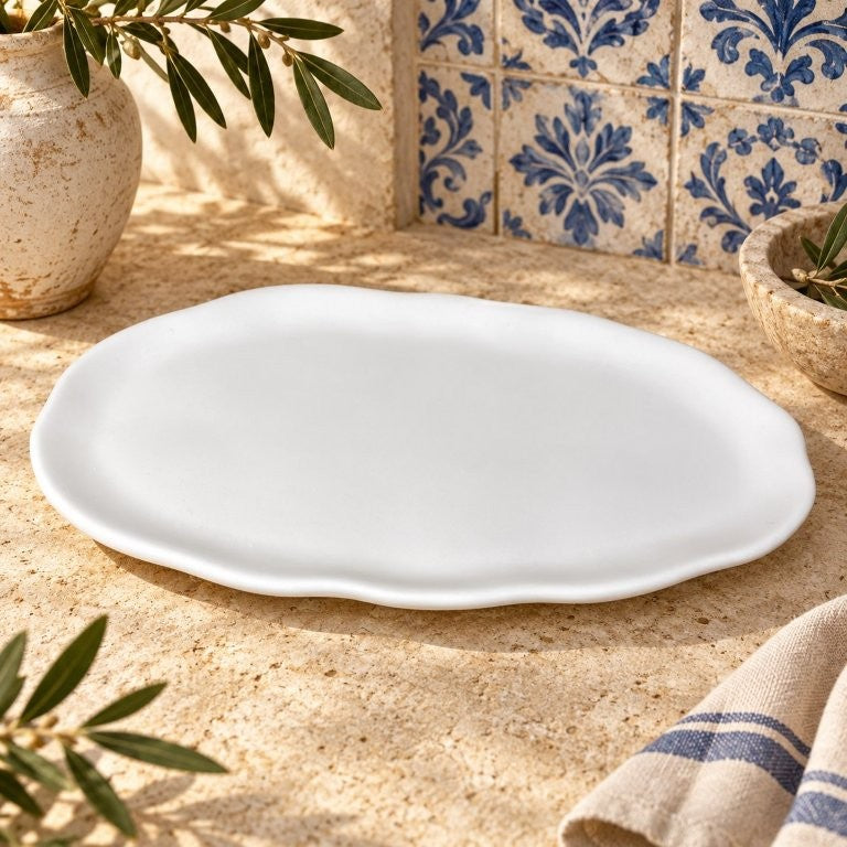 LAVURI Lago Maggiore – Handgefertigte Keramik-Dekoschale für Schmuck und Schlüssel