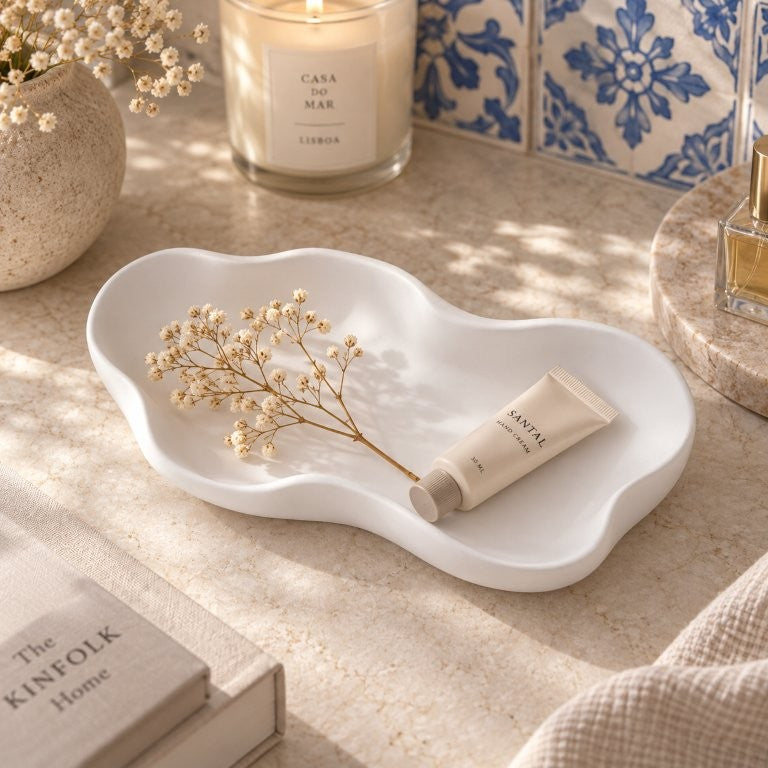 LAVURI Lago di Como – Handgefertigtes Deko-Tablett DIY-Schale