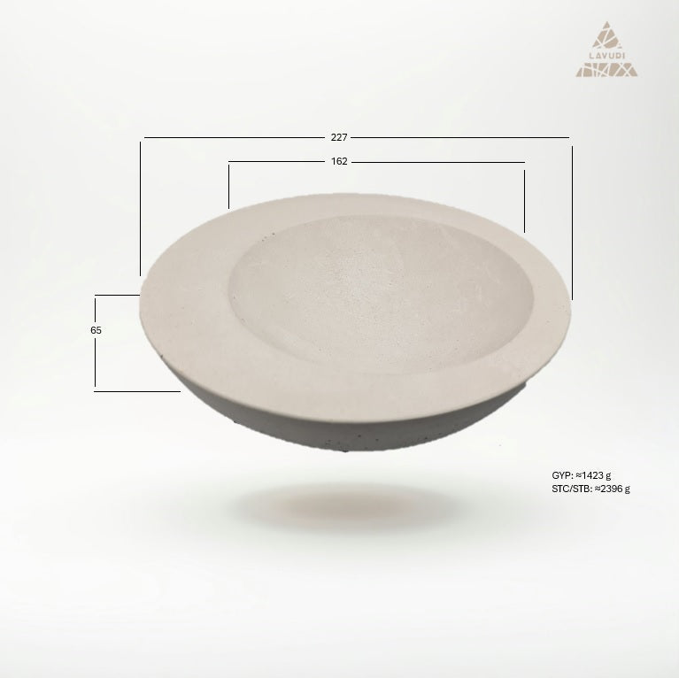 OffCenter bowl, uncentric eloquent living space decoration, Candle Sand Bowl, Jewelry storage design decoration