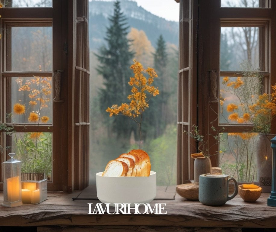 ROMA Bowl + Lid – 10cm with a 10,5 cm x 1cm Lid, perfect as a decorative bowl for dry utensils