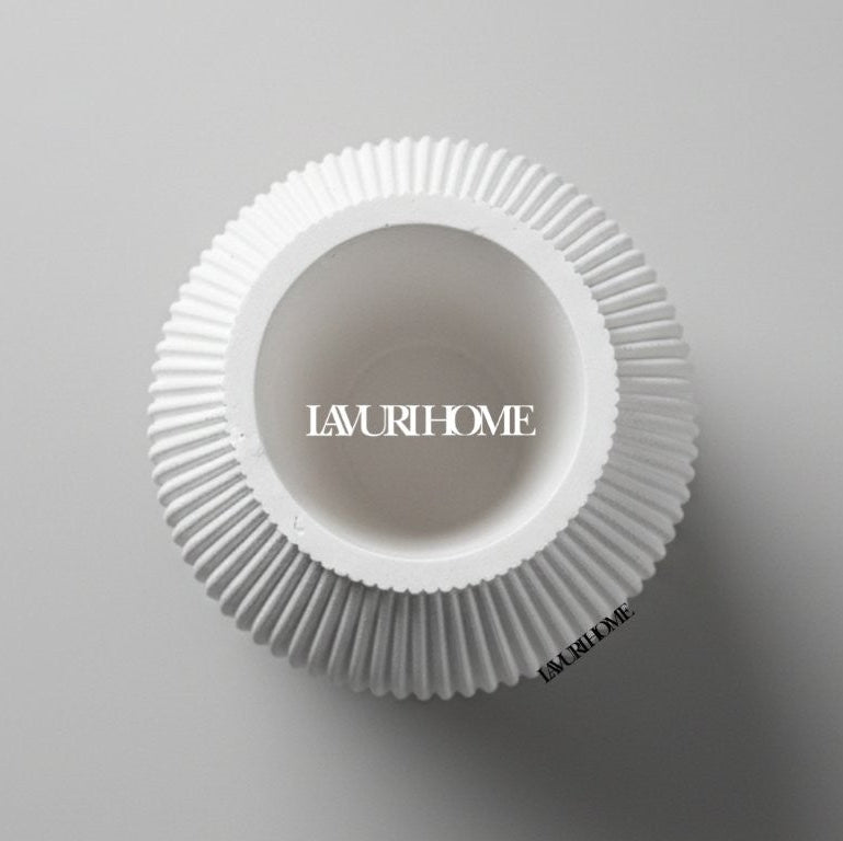 Ribbed 1600 Keramik Vase handmade Home Decor europe germany vegan natürlich nachhaltig biologisch