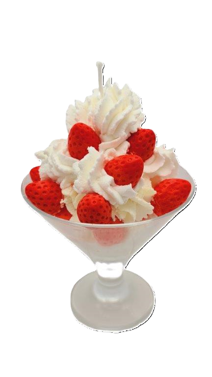 Strawberry Creme Cup - Gourmet Cup Candle