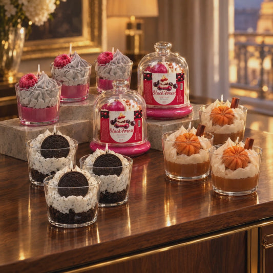 LAVURI Gourmet starter pack – camera tour of all 11 dessert candles